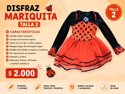 Variedad de Disfracez diferentes tallas - miniatura 2