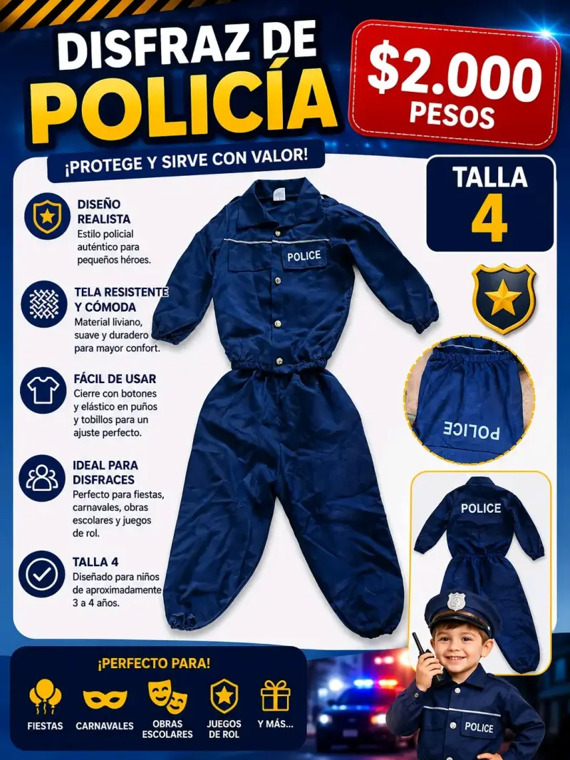 Variedad de Disfracez diferentes tallas - 3