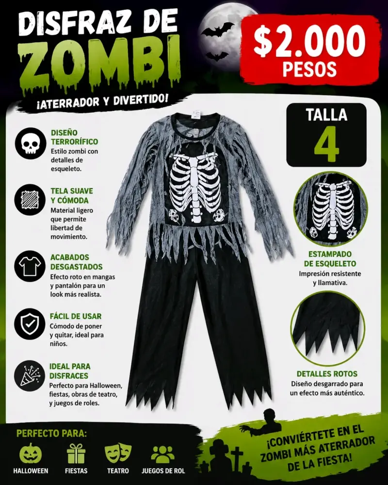 Variedad de Disfracez diferentes tallas - 4