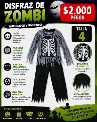 Variedad de Disfracez diferentes tallas - miniatura 4