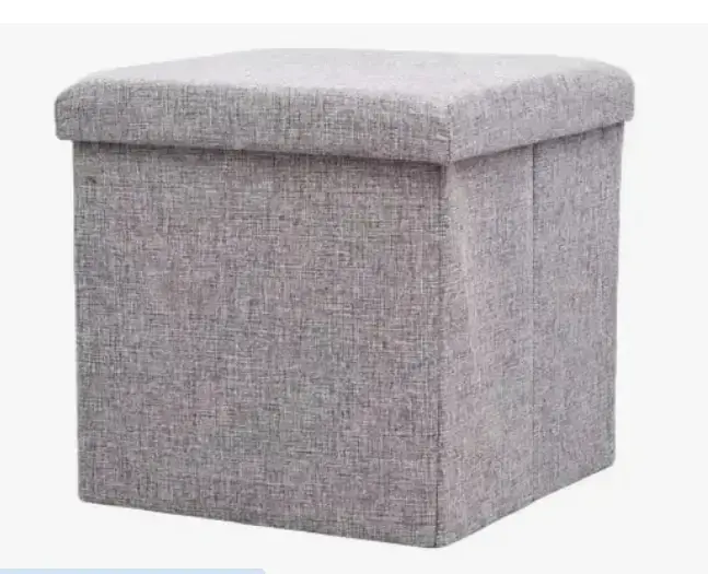 Puff Silla Cubo Organizador Plegable Chico - 1