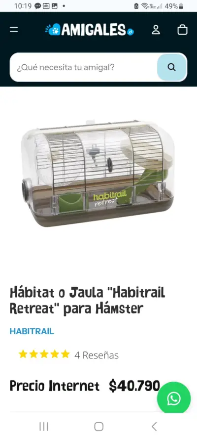 Jaula Habitrail Retreat para hámster - miniatura 5