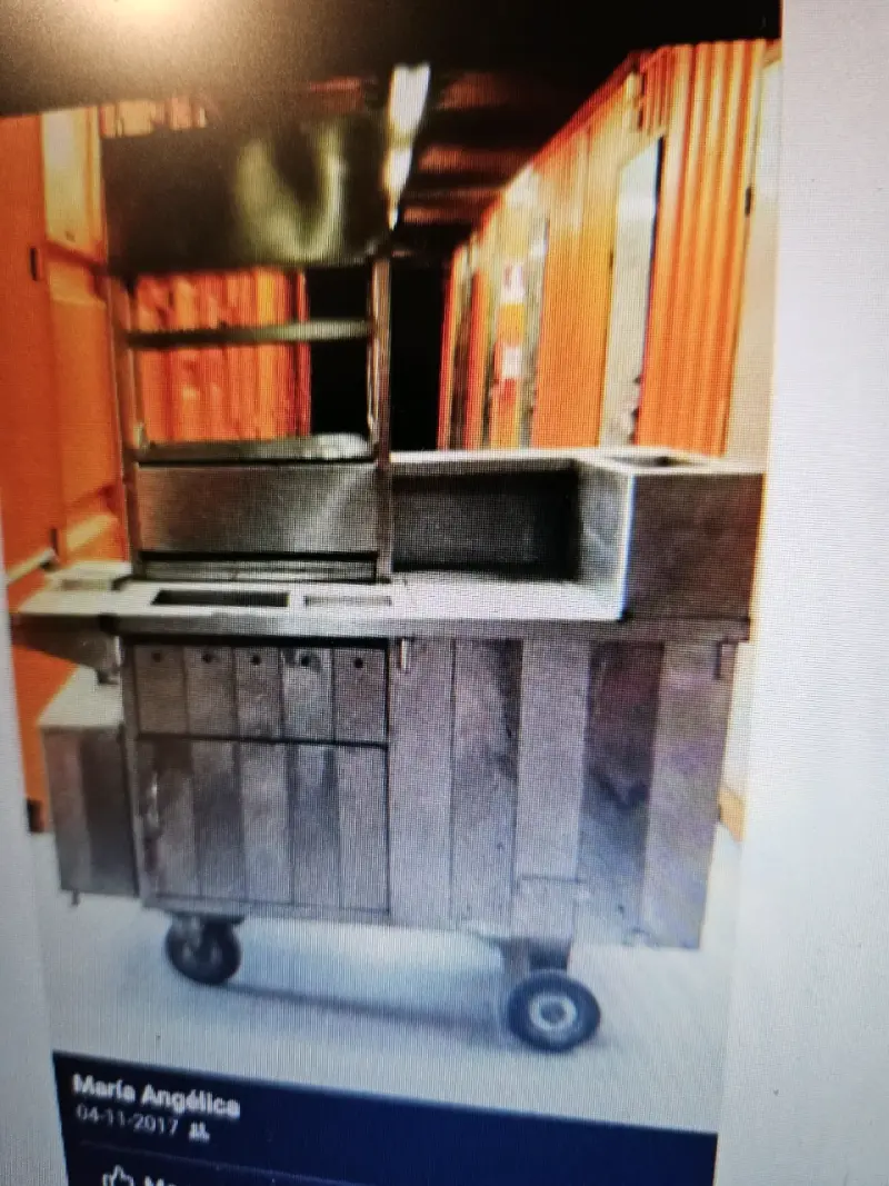 Carro de acero inoxidable para cocina industrial - 3