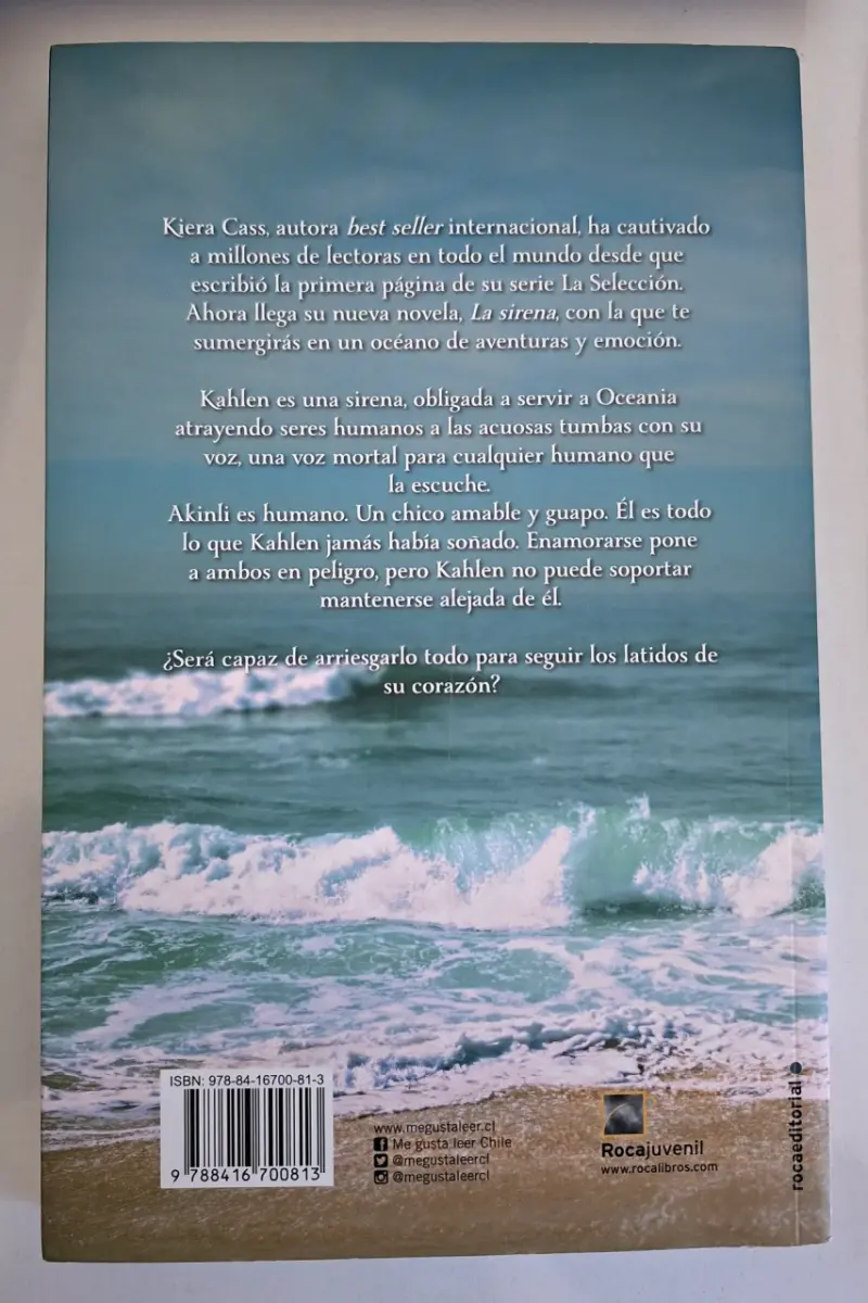 Libro 'La Sirena' de Kiera Cass - 2