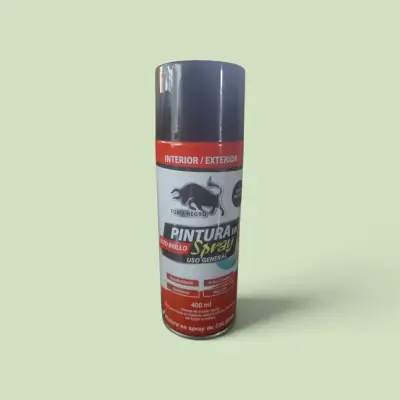Pack 5 Pintura spray negro brillante Toro 400 ml - miniatura 2