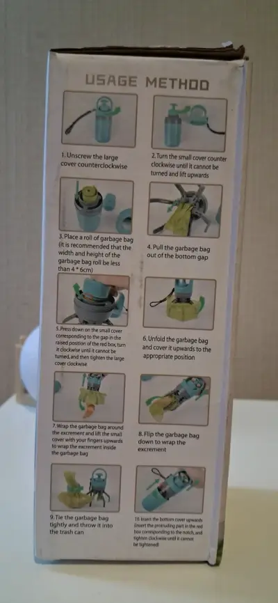 Dispensador portátil de bolsas para mascotas - miniatura 4
