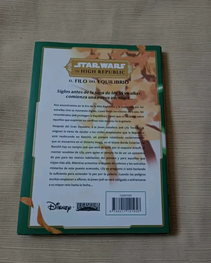 Libro Star Wars El Filo del Equilibrio - 3