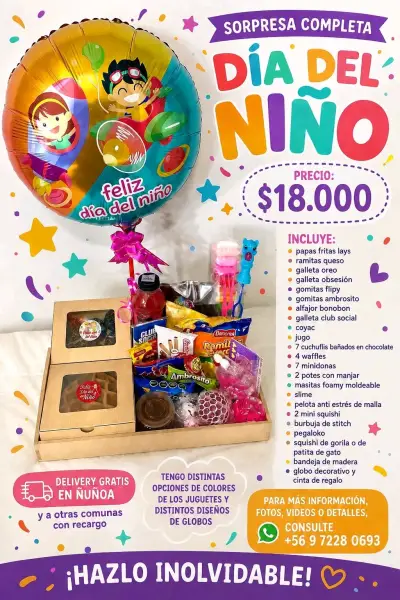 Día del Niño Desayuno o Bolsa Sorpresa - miniatura 1