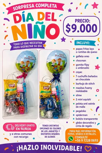 Día del Niño Desayuno o Bolsa Sorpresa - miniatura 2