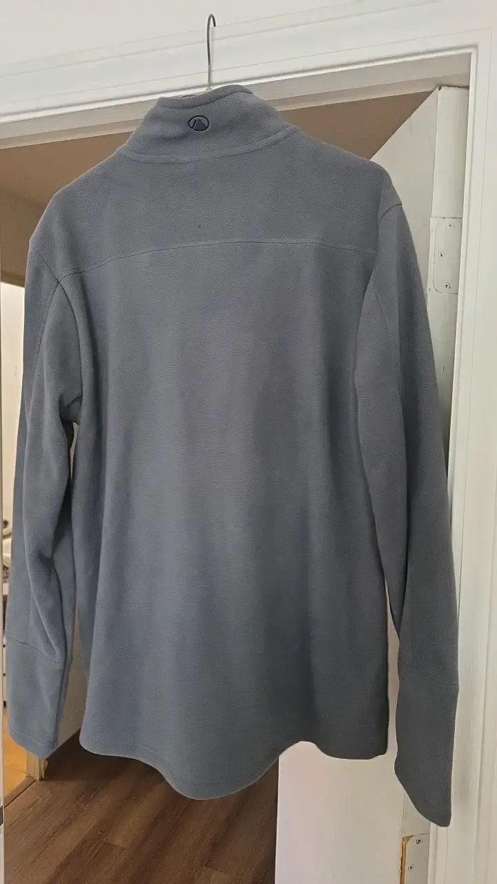 Chaqueta polar gris Lippí con cierre - 2