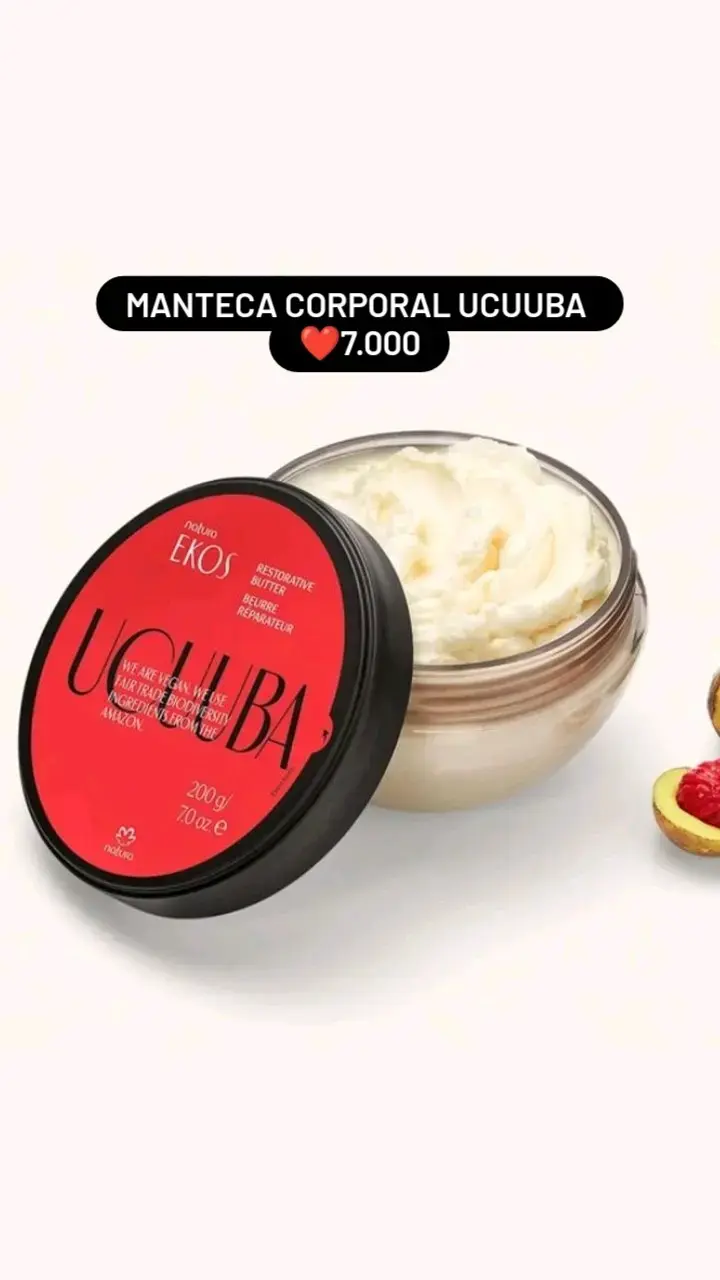Manteca Corporal Ekos Ucuuba 200g