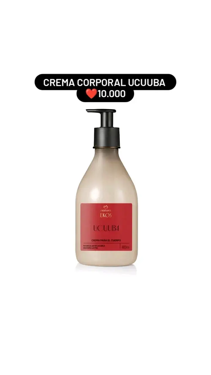 Crema Corporal Natura Ekos Ucuuba 400ml