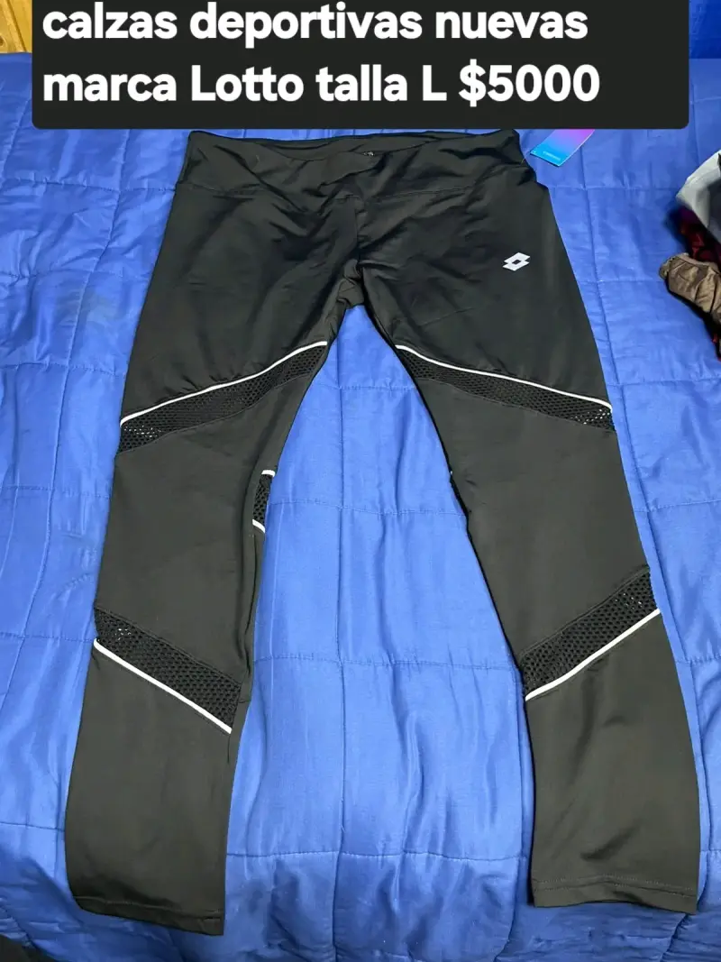 Calzas deportivas nuevas Lotto talla L