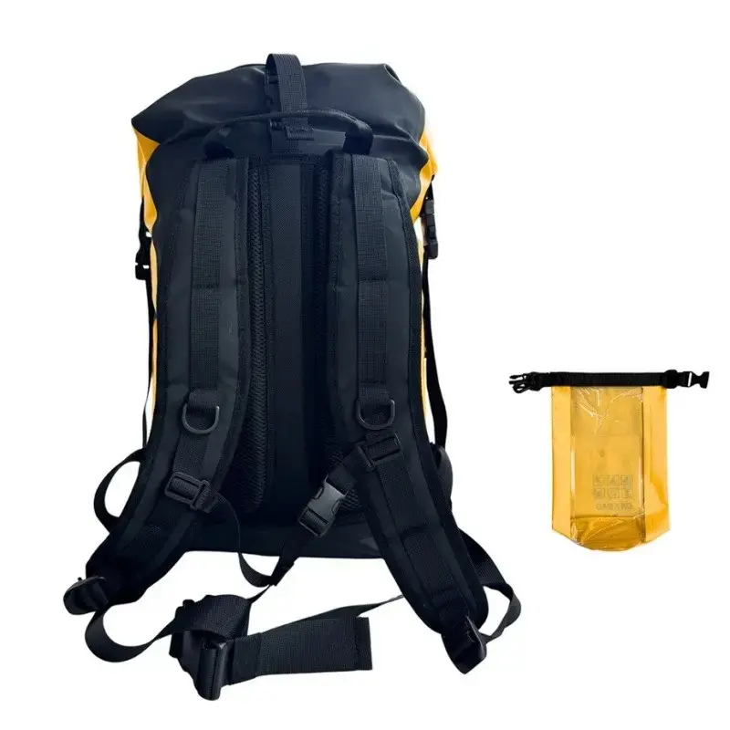 Mochila impermeable G-Force amarilla 35L - 2