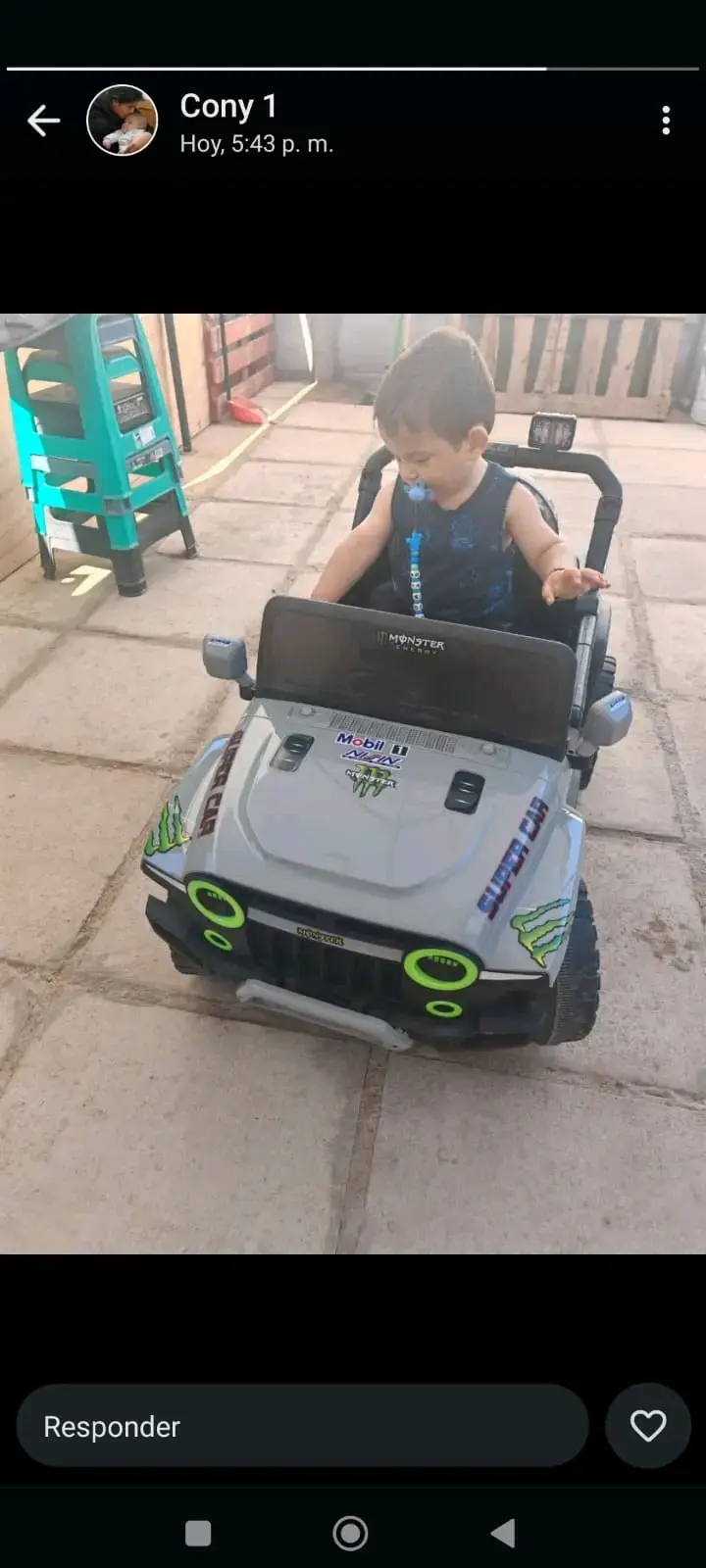 Jeep eléctrico para niños 4x4 Happy Wheels - 2