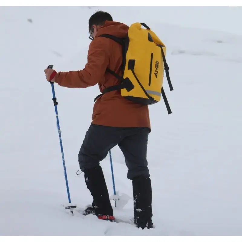 Mochila impermeable G-Force amarilla 35L - 2