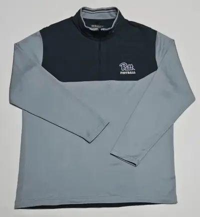 Polerón deportivo Nike Pitt Football gris y negro - miniatura 2