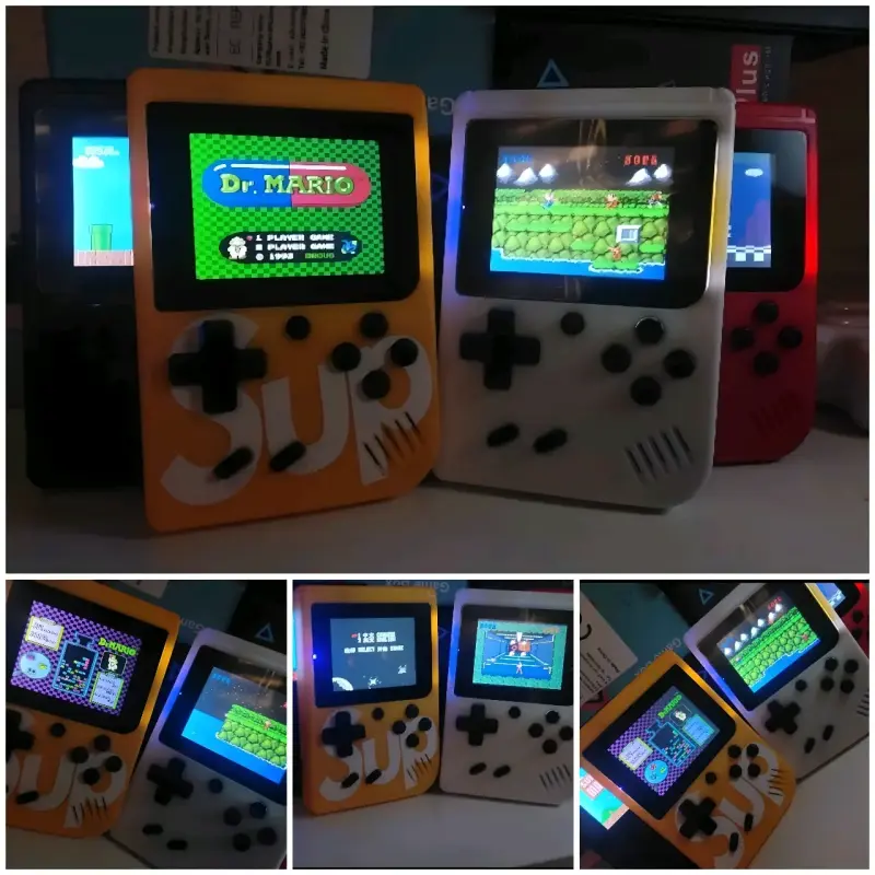 Consola portátil retro SUP con juegos clásicos