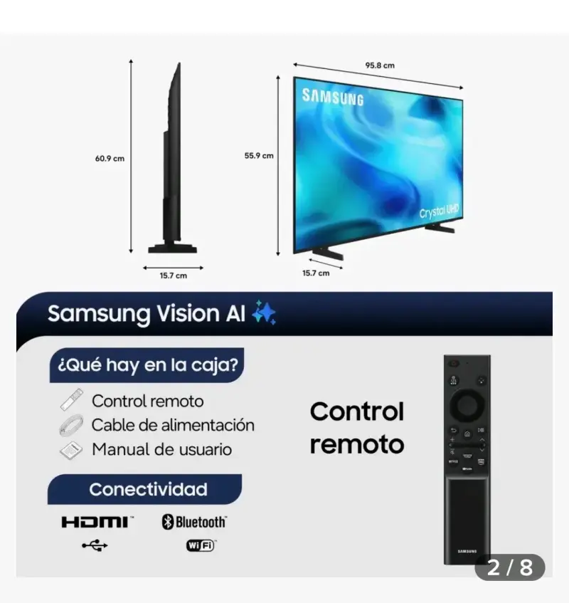 Televisor Samsung43 pulgadas - 1