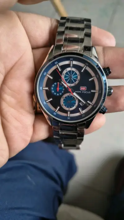 Reloj Mini Focus de acero inoxidable - miniatura 1