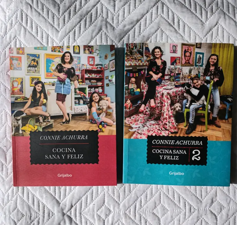 Libros "Cocina sana y feliz" de Connie Achurra