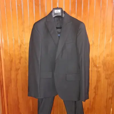 Traje formal negro para hombre Trial - miniatura 1