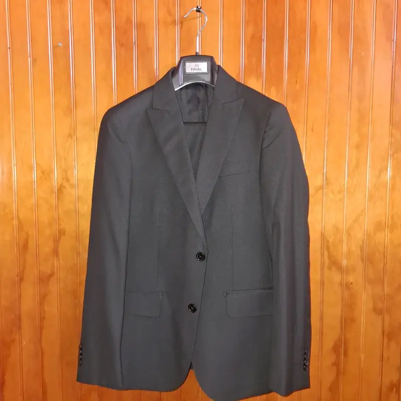 Traje formal negro para hombre Trial - 2