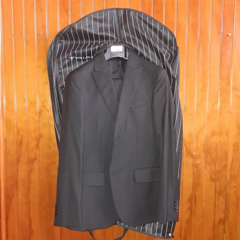 Traje formal negro para hombre Trial - 4