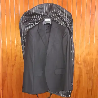Traje formal negro para hombre Trial - miniatura 4