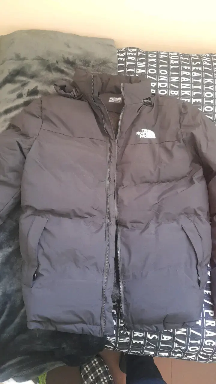 Chaqueta de plumas The North Face negra - 3
