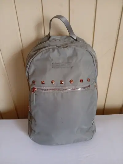 Mochila gris-rosa Head con tachuelas, modelo Cloud - miniatura 1