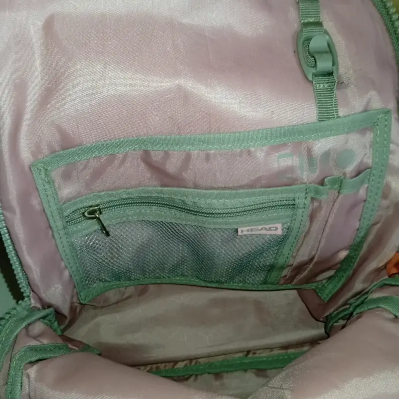 Mochila gris-rosa Head con tachuelas, modelo Cloud - 2