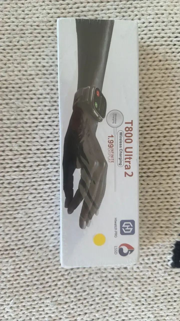 Smartwatch T800 Ultra 2 con Carga Inalámbrica
