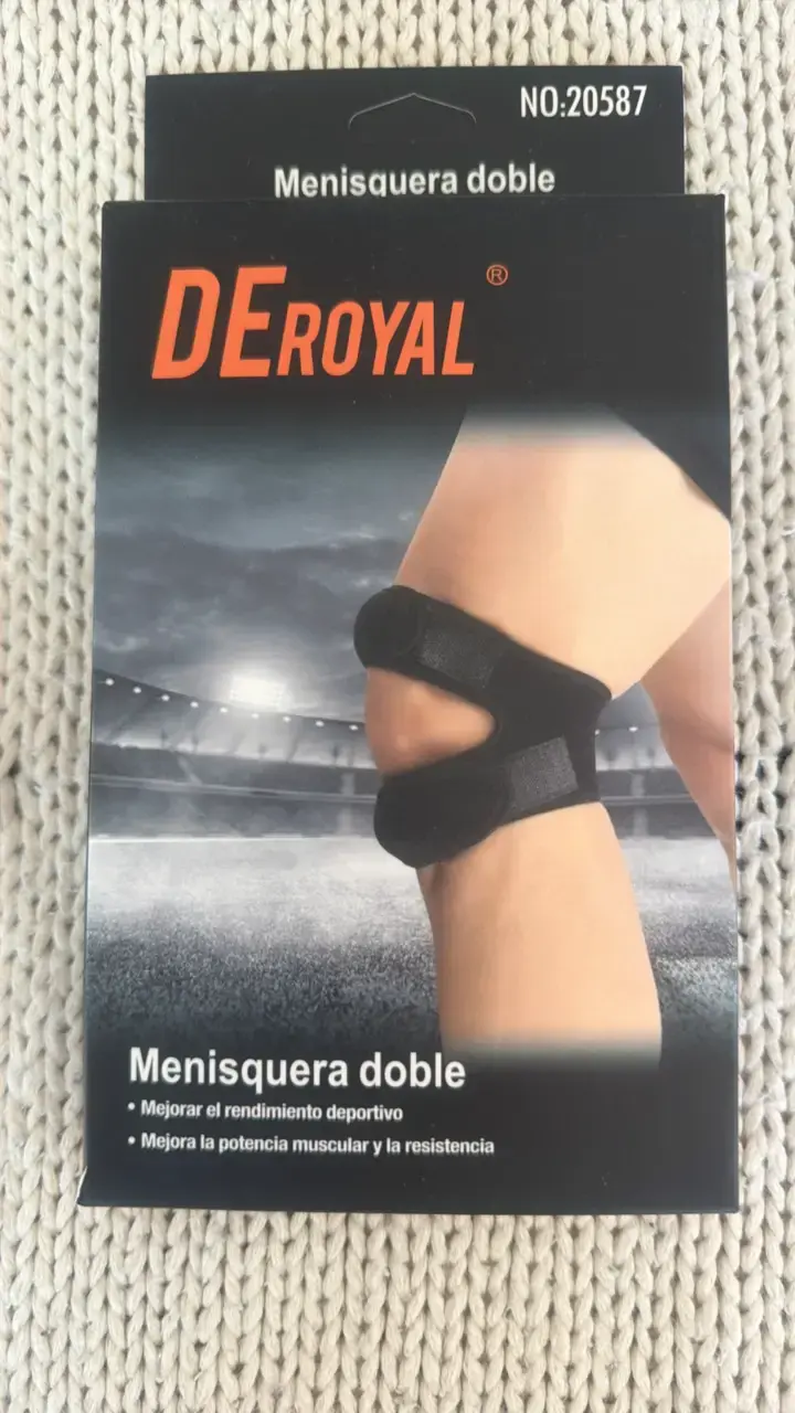 Menisquera doble deportiva DeRoyal