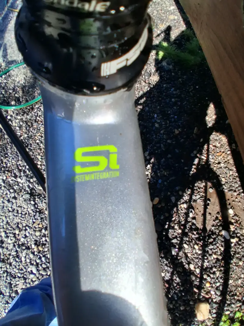 Bicicleta de carretera Cannondale gris - 6