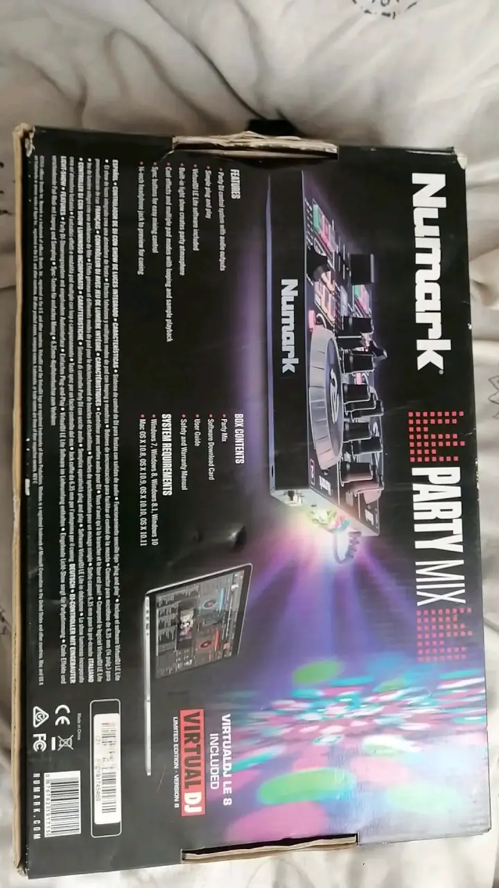 Controlador DJ Numark Party Mix con Luces - 2