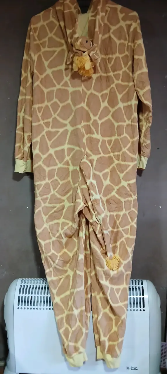 Disfraz de jirafa para adulto con capucha talla L - 2