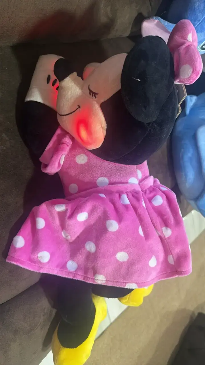 Peluche Minnie Mouse Disney con Vestido Rosa - 2