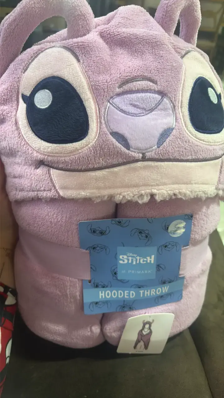 Manta con capucha Stitch Disney Primark - 1
