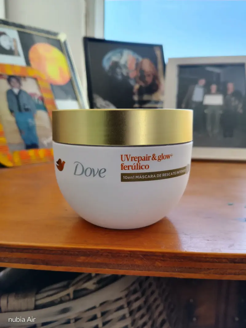 Máscara de Rescate Intensivo Dove UV Repair & Glow