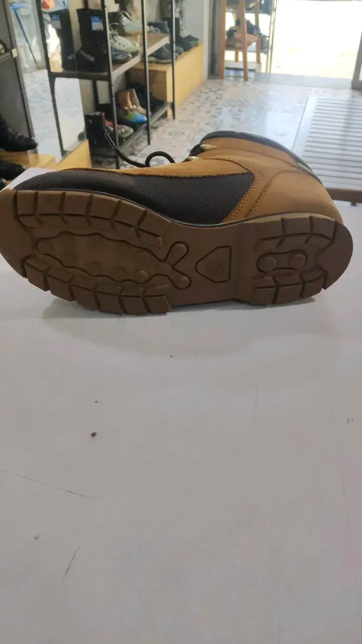 Botas de cuero Timberland marrón unisex - 3