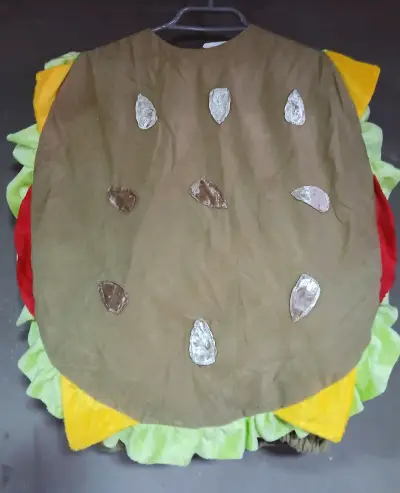 Disfraz de hamburguesa para niños Talla 1 a 3 años - miniatura 1