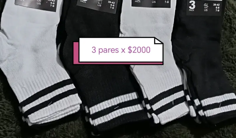 Pack de calcetines de algodón y cobre - 3