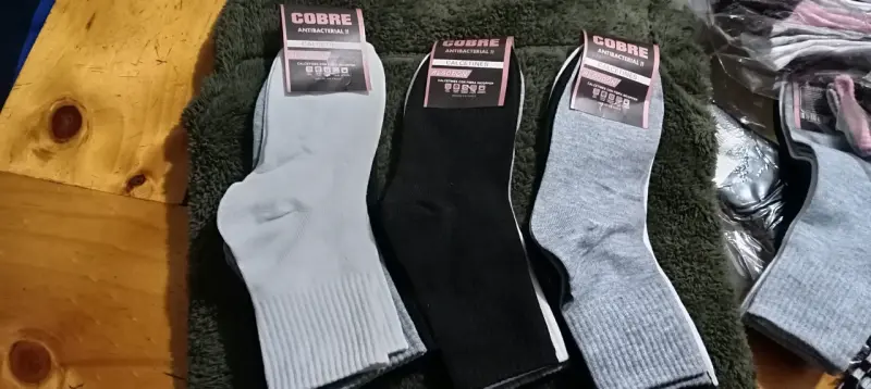 Pack de calcetines de algodón y cobre - 4
