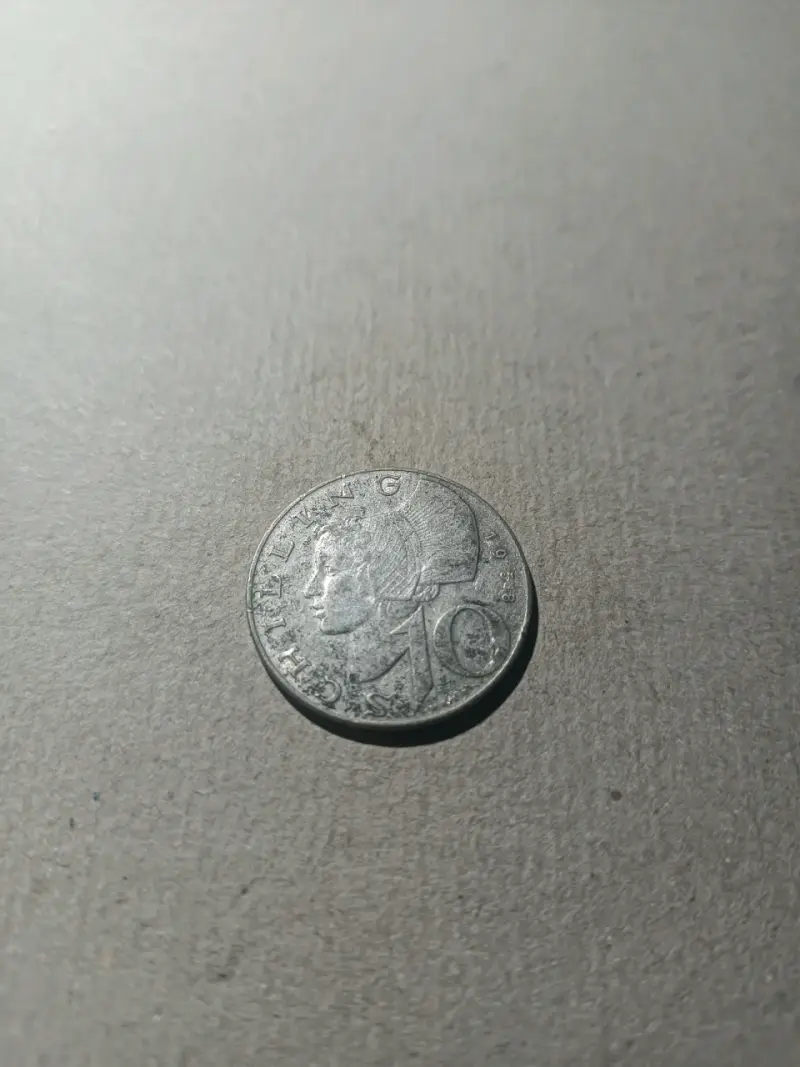 Moneda antigua de plata Austria - 1