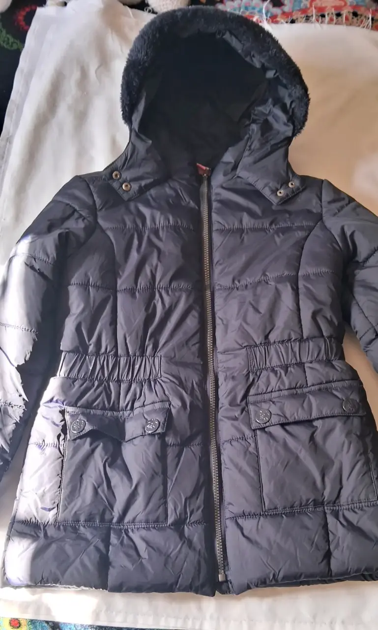 Parka escolar para niña talla 12 - 1