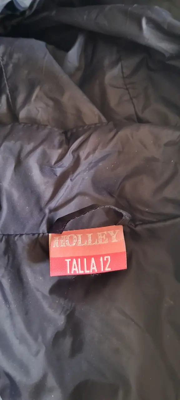 Parka escolar para niña talla 12 - 3