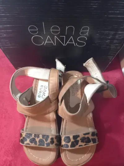 Sandalias Plataforma Elena Cañas Animal Print - miniatura 2