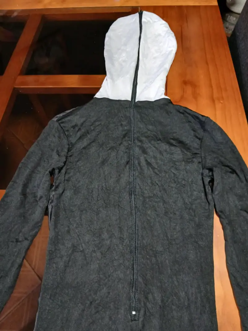 Disfraz Slenderman talla 10-12 con diseño de traje - 3