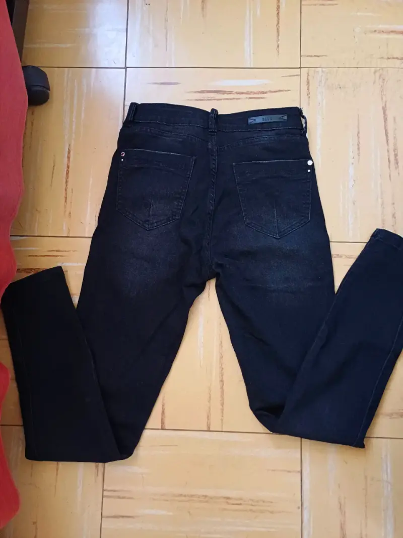 Jeans denim negro - 2